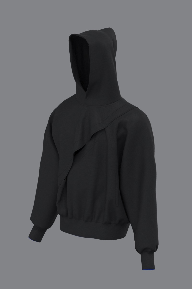 SHINSEGAE X BAYC X NONNOD 2 piece cropped hoodie