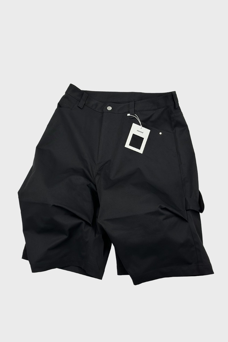 Alpine carpenter shorts - matt black