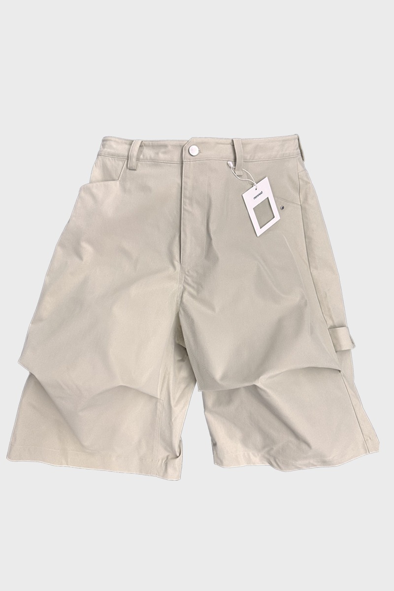 Alpine carpenter shorts - beige