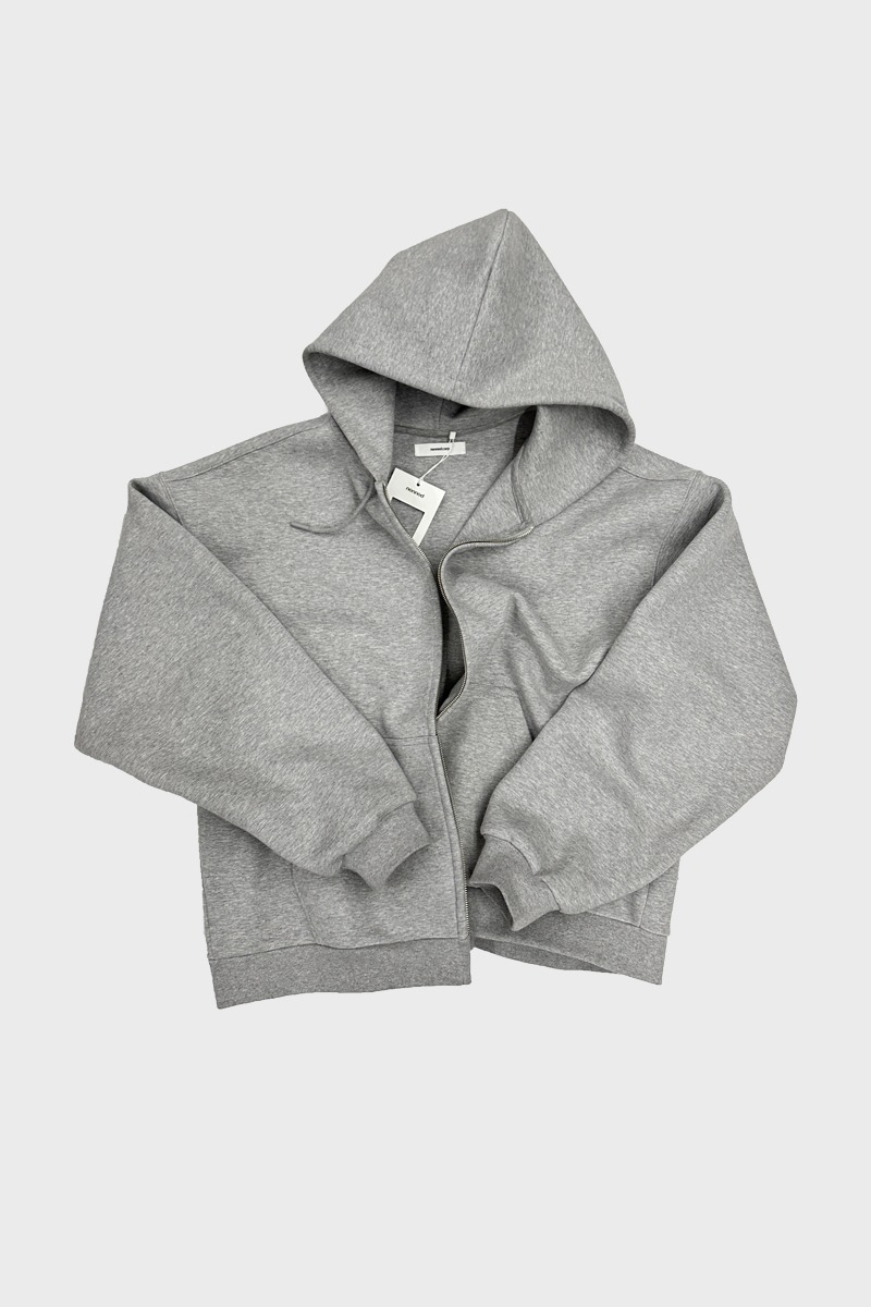 Scuba zip hoodie - Grey