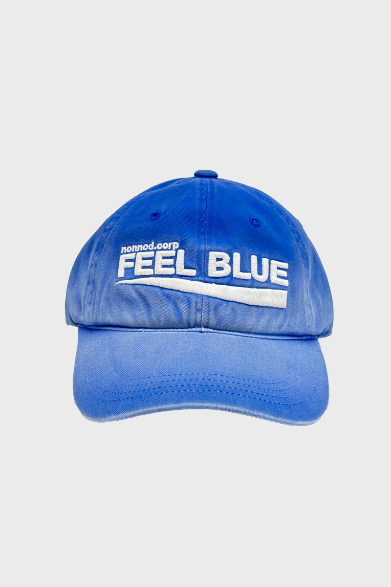 Vintage grunge cap - Washed blue